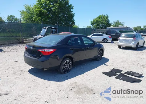 2015 Toyota Corolla S Premium из США, поврежденный, VIN 2T1BURHE2FC259492